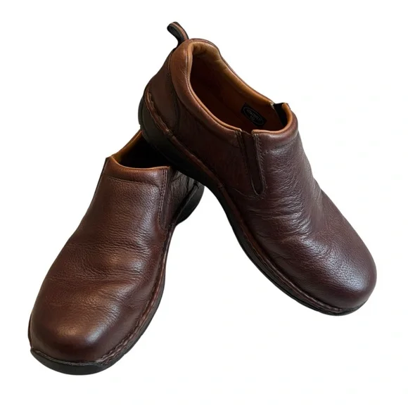 Red Wing ComfortPro Safety Toe Slip On Shoe Men 10D Brown Leather Slip Resistant Red Wing main image 4